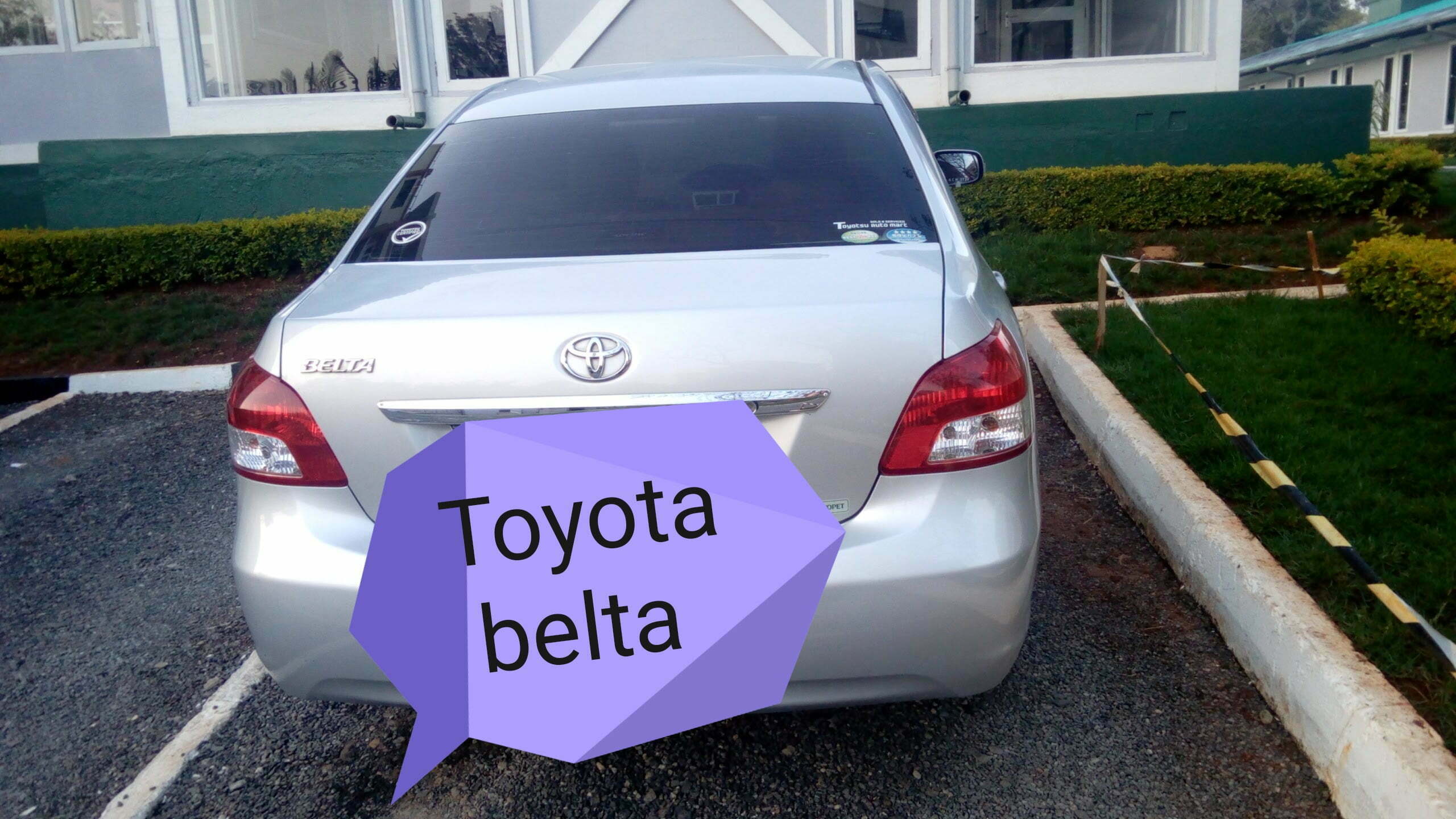 Toyota Belta for hire in Nairobi